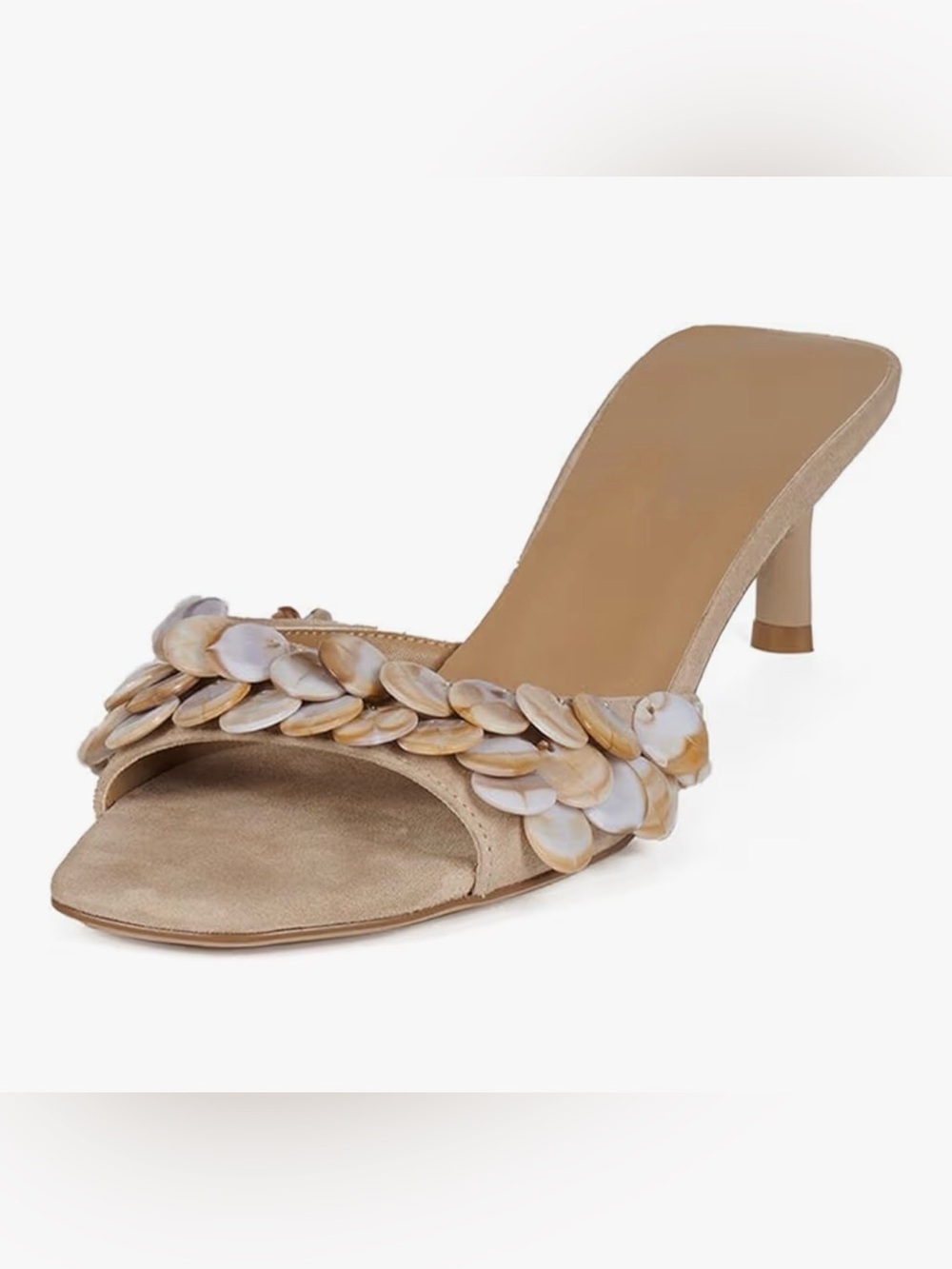NWOT or box Beige Slip on mule size 9 - Picture 2 of 4